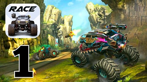 RACE - Rocket Arena Car Extreme - Gameplay Walkthrough | Part 1 (Android, iOS)