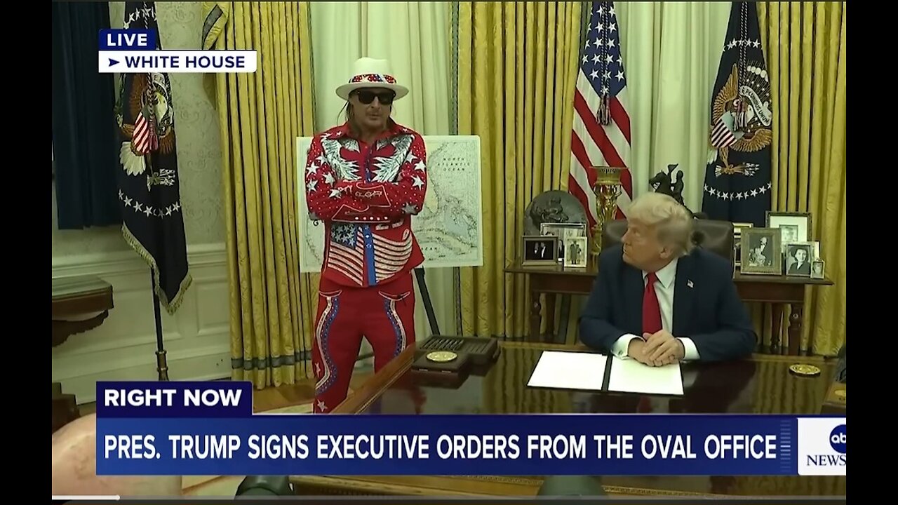 President Trump At The White House