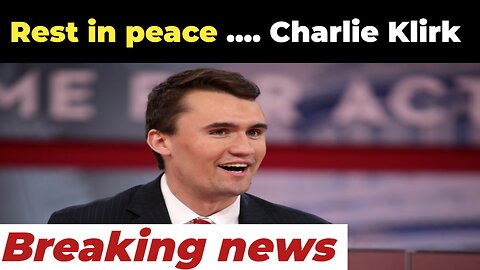 🚨 Breaking News: Charlie Kirk Dead at 31 | Utah Valley University Shooting