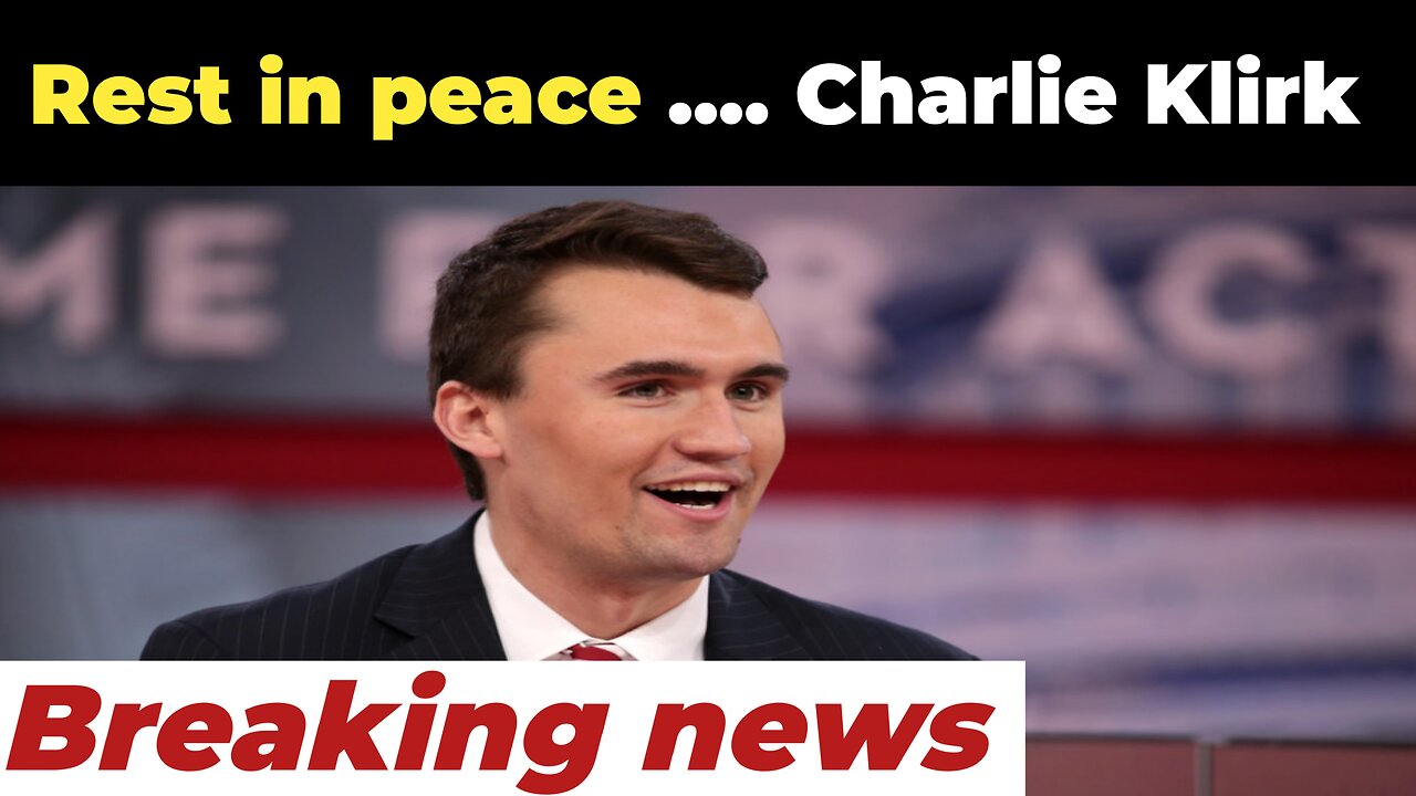 🚨 Breaking News: Charlie Kirk Dead at 31 | Utah Valley University Shooting