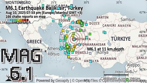 Strong Earthquake Hits Antichrist Turkey The Day After a False Armenia-Azerbaijan 'Peace Deal'