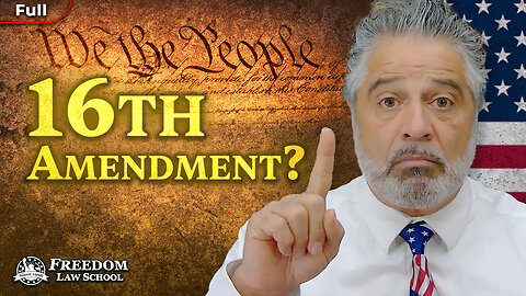 Why the Income Tax IS Constitutional — and Why YOU Don’t Have To Pay It