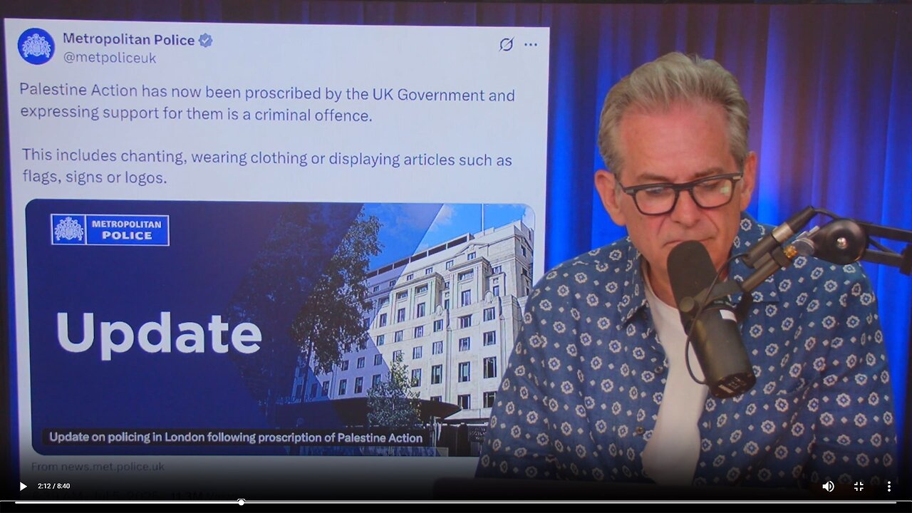 Palestine Action is proscribed by the UK government▮The Jimmy Dore Show