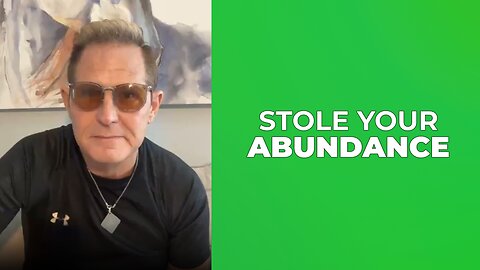 THEY DID NOT JUST HIDE YOUR ABUNDANCE THEY STOLE IT 🤥