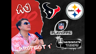 Texans v. Steelers NFL Wild Card Finale: Live Reactions, Live Bets & MORE!