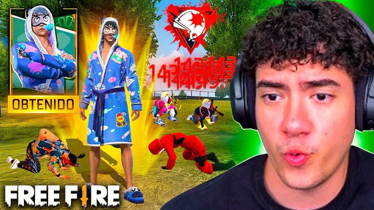 CONSEGUI LA SKIN MAS FEA DE FREE FIRE Y ME DIO PODERES - TheDonato