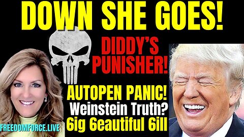 Down She Goes! Enjoy the Show! Trump, Diddy, Epstein, Vax Tues 5-20-25 6PM CST