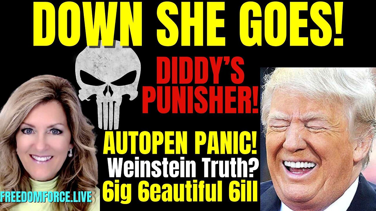 Down She Goes! Enjoy the Show! Trump, Diddy, Epstein, Vax Tues 5-20-25 6PM CST