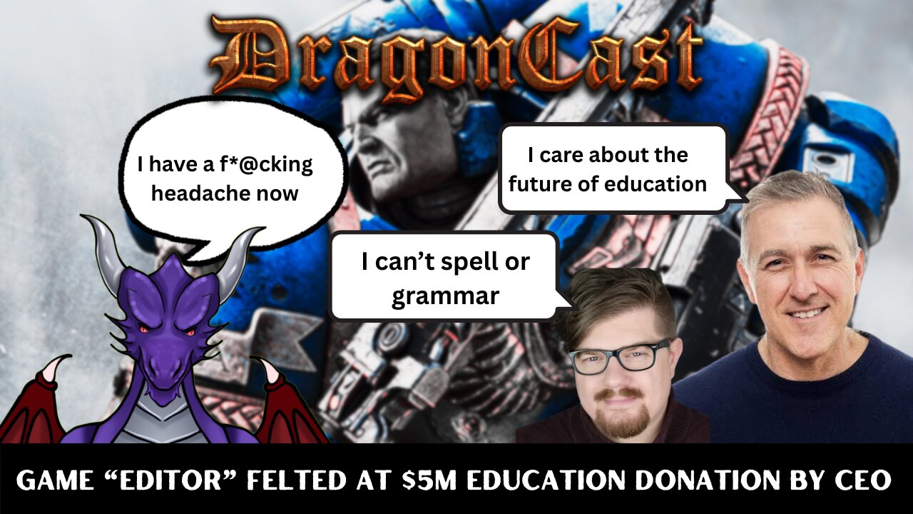 Game Editor felted at 5m Education Donation by CEO