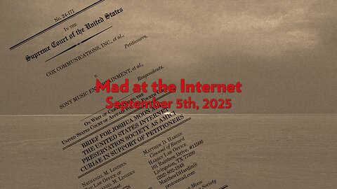 TAX FREE (September 5th, 2025) - Mad at the Internet