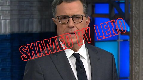 LUKE SERMONS! (Jay Leno Shames Colbert for Destroying Late Night, As He Deserves)