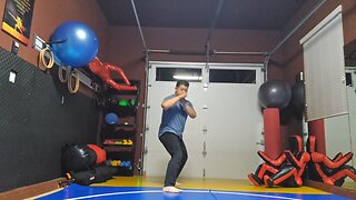 WTD Crescent Kick to Oblique Kick sequential