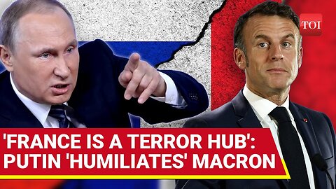 'Fix Your Own Shit': Russia-France Clash As Trump & Putin Bolster Alliance | Ugly War Of Words