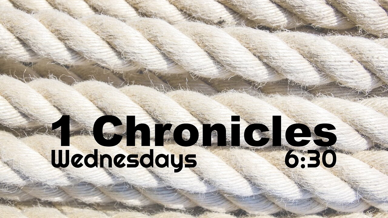 A Study in the Book of 1 Chronicles
