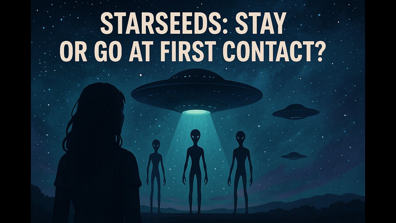 Starseeds: Stay or Go at First Contact?