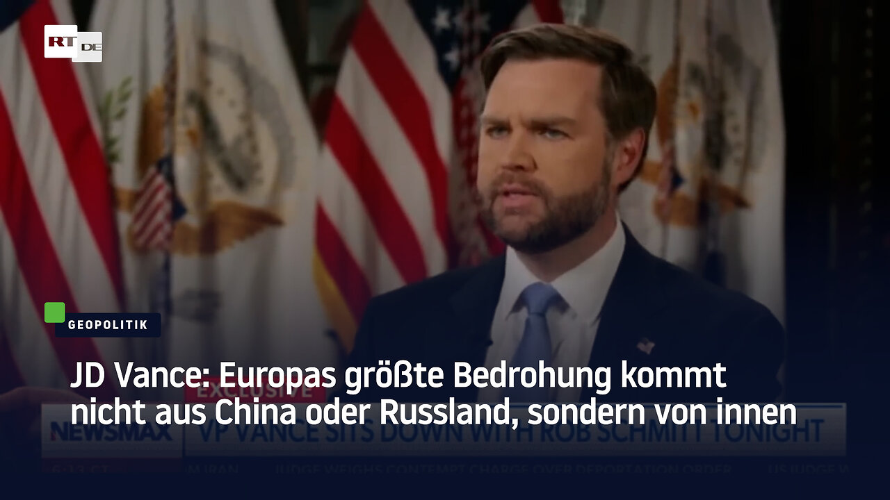 JD Vance: Europas größte Bedrohung kommt nicht aus China oder Russland, sondern von innen