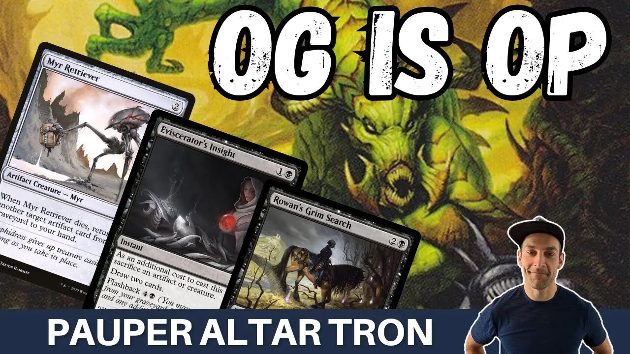 BACK TO THE BEST?! Pauper Altar Tron with a revert to the old high power list that still smashes!