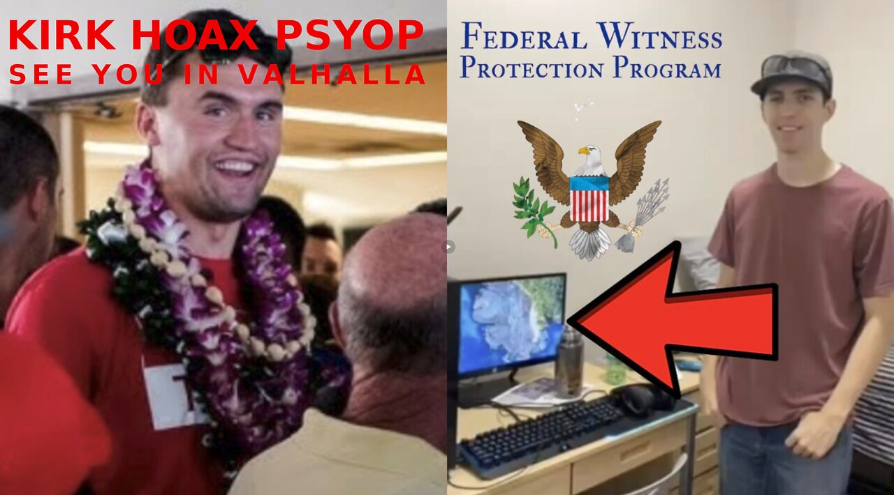 ⚫️🔺🇺🇸 KIRK HOAX PSYOP: "See You in Valhalla" ▪️ Cryptic Goodbyes Tell Us Kirk is Alive