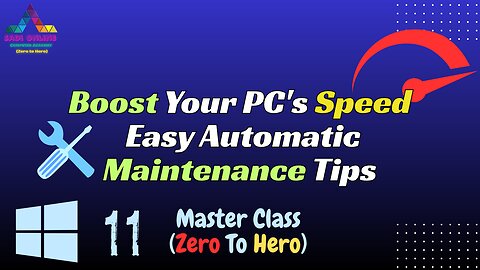 Boost Your PC's Speed: Easy Automatic Maintenance Tips