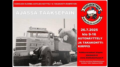Ajassa taaksepäin Hiekkahentusella VHL 7/25