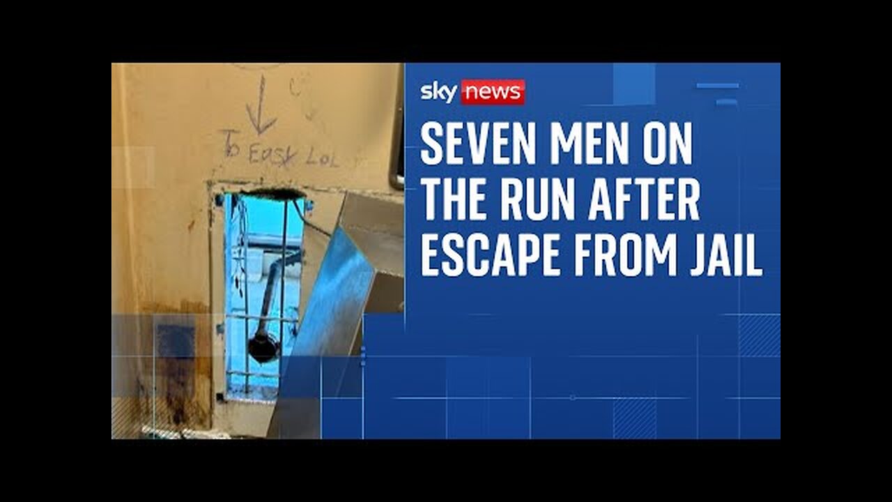 Seven men on the run after audacious escape from New Orleans jail