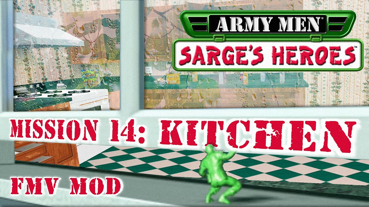 Army Men: Sarge's Heroes - Mission 14: Kitchen - Sega Dreamcast