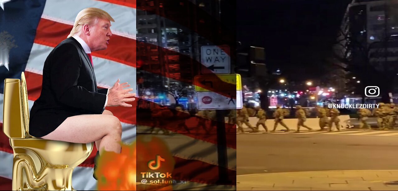 Troops March in DC for Theater as Freedumb Lover Trump Forces Unelected Local Rule to Please Racists