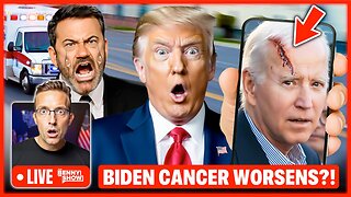 Biden Appears With MASSIVE Scar on Face, New Health Horror Revealed! Sobbing Jimmy Kimmel FLEEING US