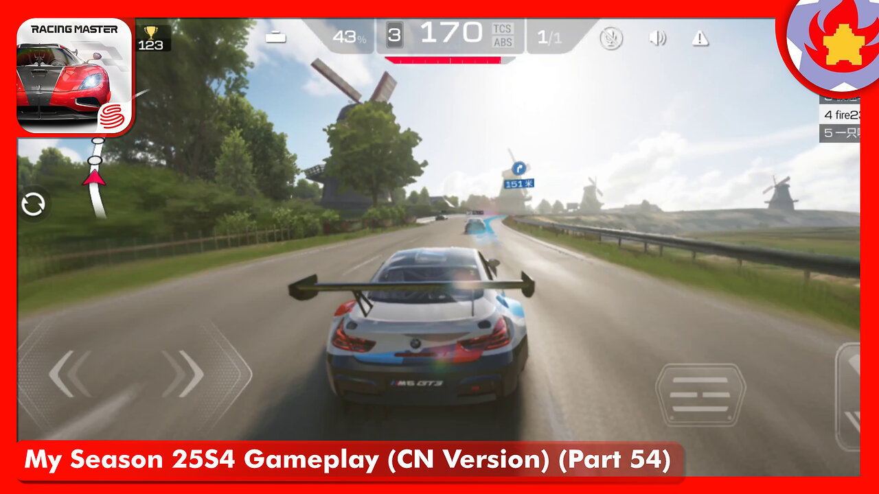 My Season 25S4 Gameplay (CN Version) (Part 54) | Racing Master