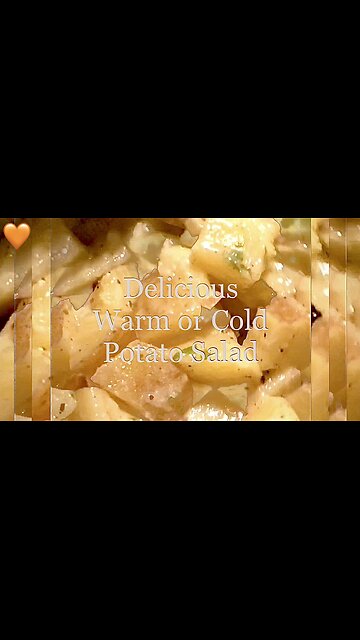 German Vinaigrette Potato Salad #SHORTS