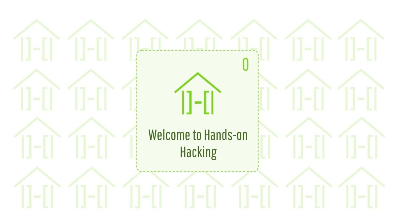 Welcome to Hands-On Hacking