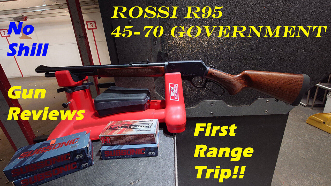 Rossi R95 45-70 First Shots: ASMR