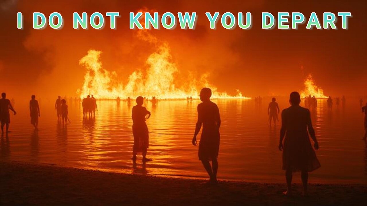 Jesus said i do not know you