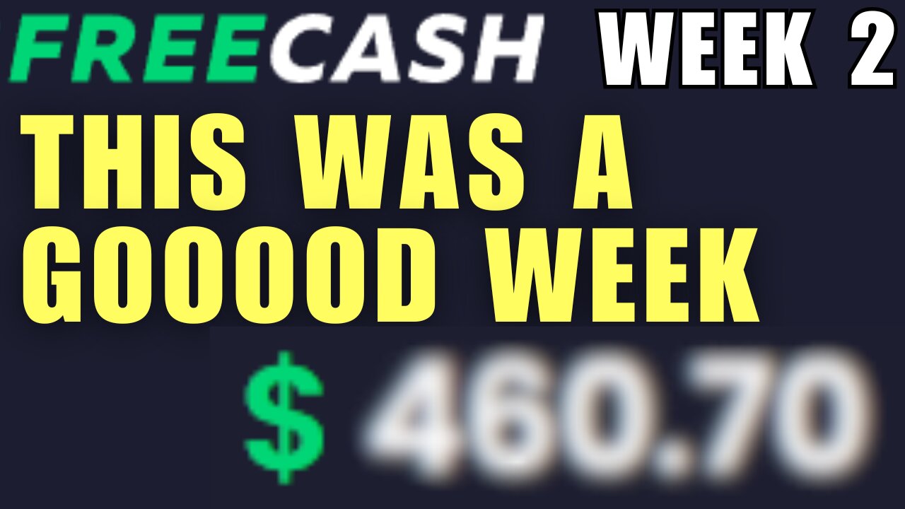 Best Way to make Money Online FAST | Testing FreeCash Week 2