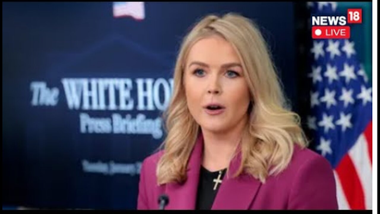 White House Press Briefing: Karoline Leavitt Addresses U.S. Intel Leak, MS-13 Leader Arrest, and New