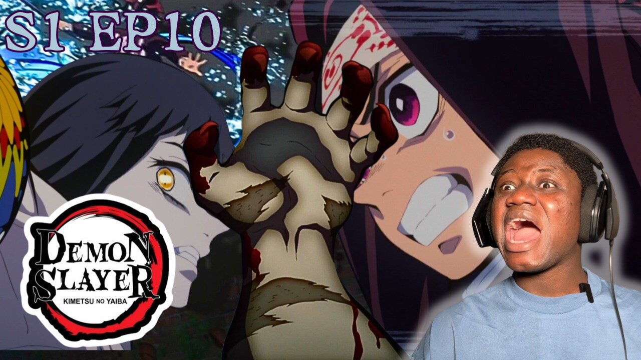 ⚔️ "TANJIRO’S EPIC FINISHING MOVE! 💥🔥 | Demon Slayer S1 Ep 10 Reaction | AlmostAnime"