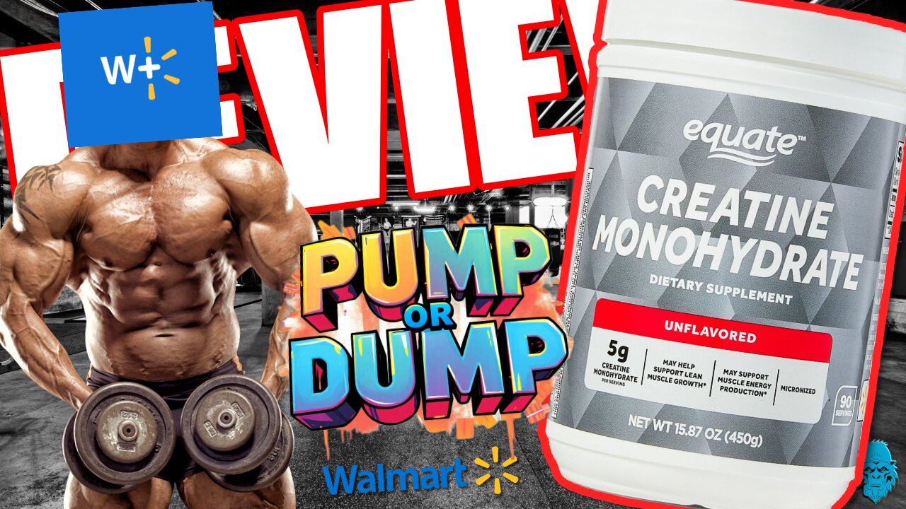 Equate CREATINE MONOHYDRATE 🔥 PUMP or DUMP Review
