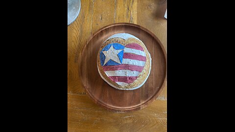 Sourdough Says USA! | American Flag Bread Design
