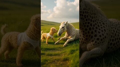 🐶 Brave Dog Saves Horse! 🐴