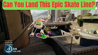 Can You Land This Epic Skate Line?