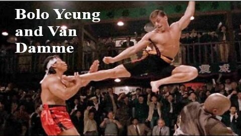 🔥 Bolo Yeung vs Van Damme | Epic Fight Scene & Real History 💥🥋 | Bloodsport Legends Reunite! #shorts