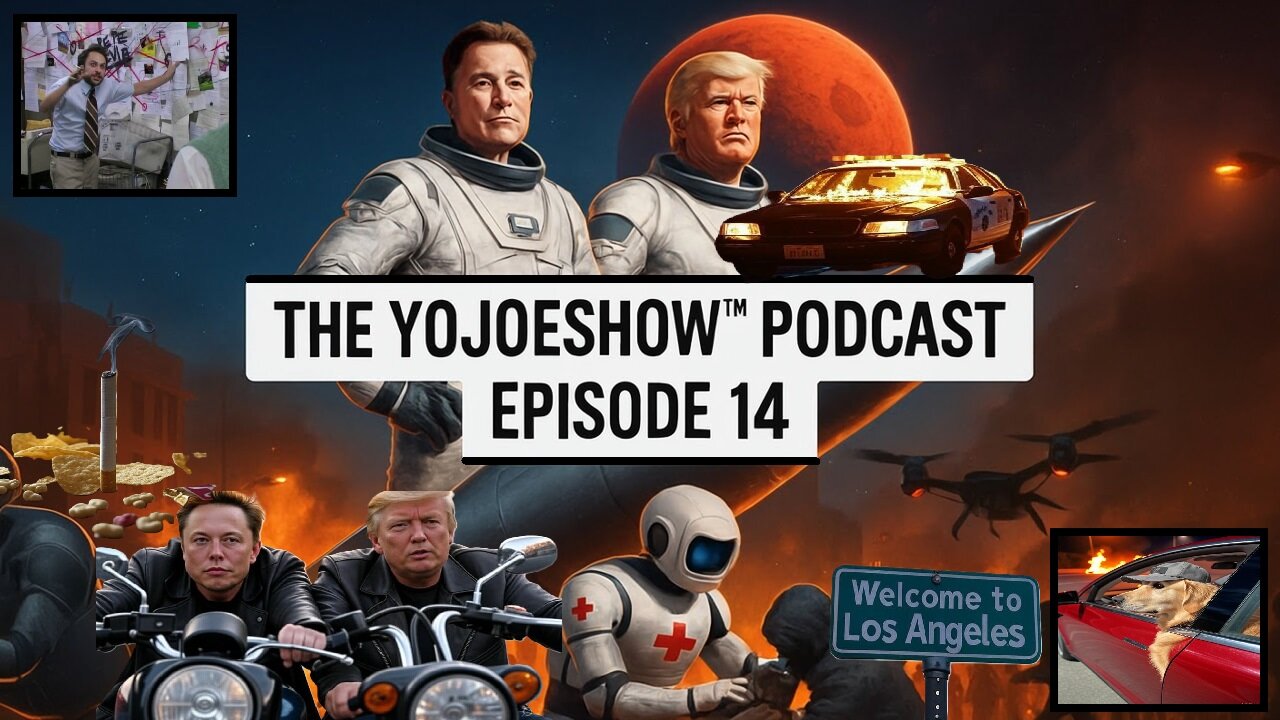 The YoJoeShow Podcast - E14: Ukraine, JFK, Anti-ICE, Food Mayhem, Mars!, Billionaires!, AI, FSD(og)