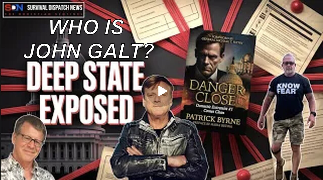 Patrick Byrne on *Danger Close*: Deep State Exposed. GEN FLYNN, TINA PETERS ELECTION FRAUD 2020