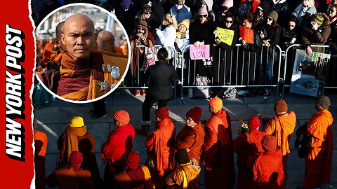 Buddhists Monks Preach 'Togetherness' At End of 2,300 Mile Walk From Texas to DC