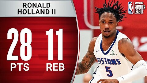 Ron Holland II Was IN HIS BAG vs Knicks In Summer League |