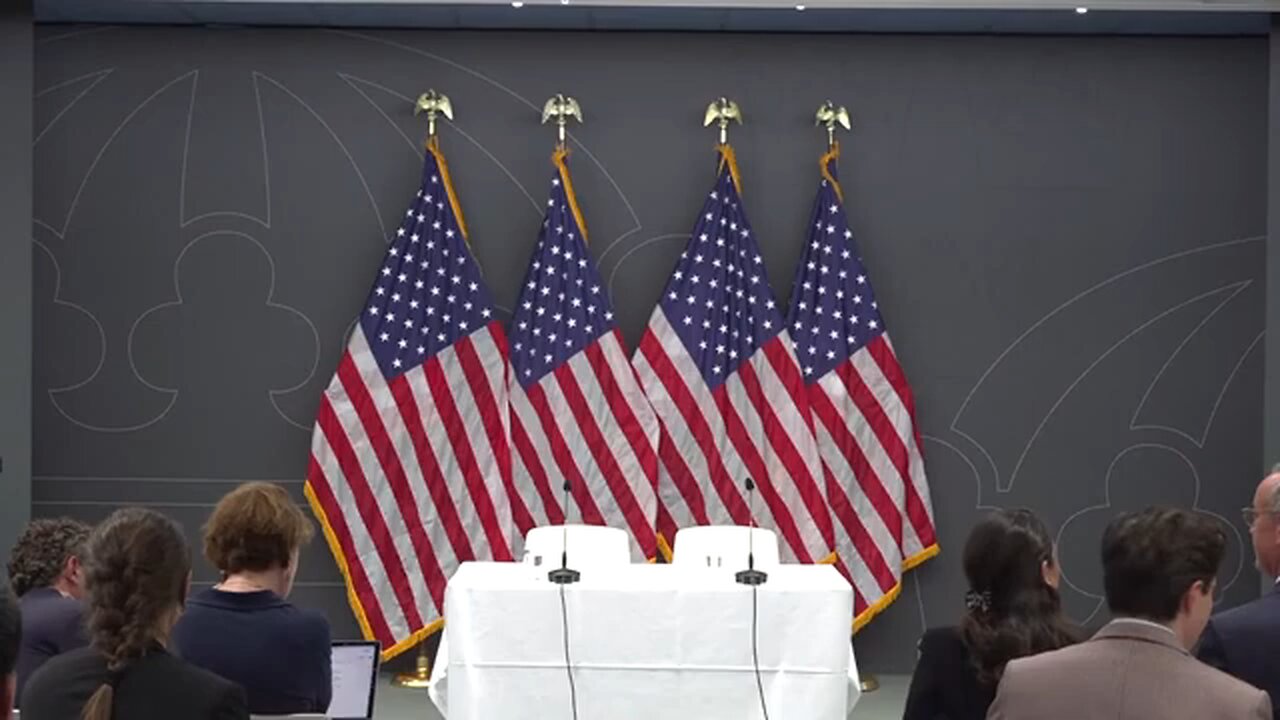 LIVE: Press conference on US-China trade talks