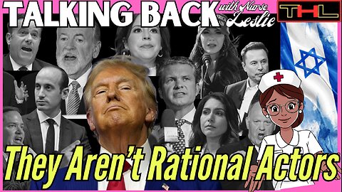 TALKING BACK with Nurse Leslie | Support of Israel is a 'Generational Thing' (and they're dying off)