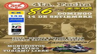 4ta. fecha del automovilismo en Tacuarembó - Domingo 14/09/2025