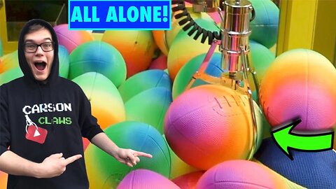 ALL ALONE AT THE ARCADE!