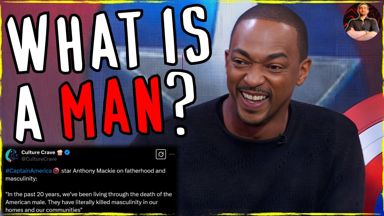 Anthony Mackie Doesn't Understand Masculinity